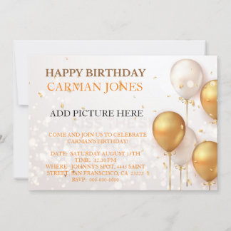 BIRTHDAY-INBJUDAN INBJUDNINGAR