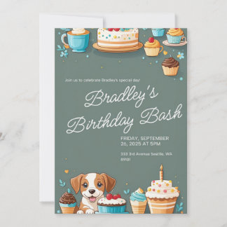 BIRTHDAY-INBJUDKORT INBJUDNINGAR