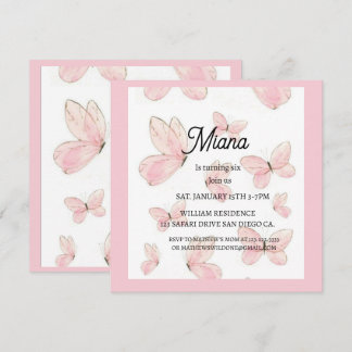 Birthday invitations inbjudningar