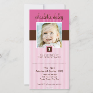 BIRTHDAY INVITATIONS: Underbart fält 5