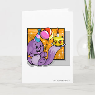 Birthday Kacheek Kort