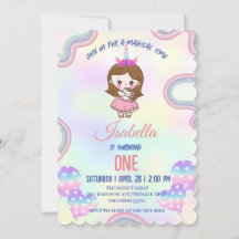 Birthday kawaii rainbow unicorn Party Söta Girls