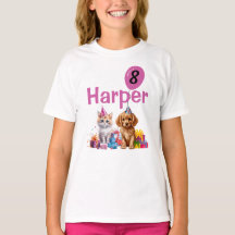Birthday Kid Pawsome Party shirt
