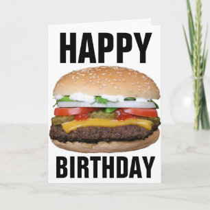 BIRTHDAY-KORT FÖR OST EBURGER KORT