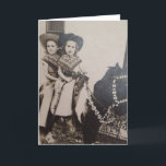 BIRTHDAY-KORT FÖR SISTER VINTAGE KORT<br><div class="desc">SISTER BIRTHDAY GREETARD</div>