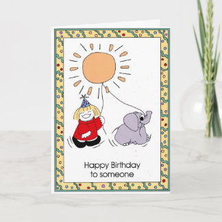 BIRTHDAY-kort Kort