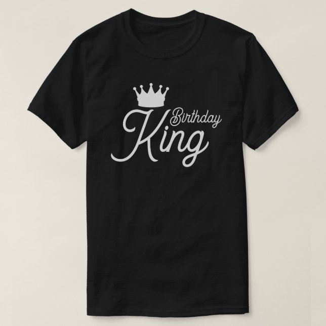 Birthday Kung Boy Crew Squad Födelsedagsfest Gift T Shirt (Design framsida)