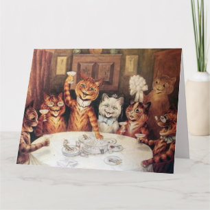 BIRTHDAY LOUIS WAIN OVERSIZZED COOLA CAT-KORT KORT