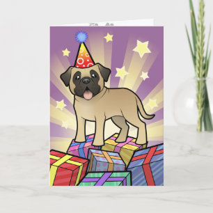 Birthday Mastiff / Bullmastiff Kort