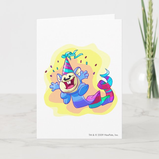 Birthday Meerca Kort (Framsida)