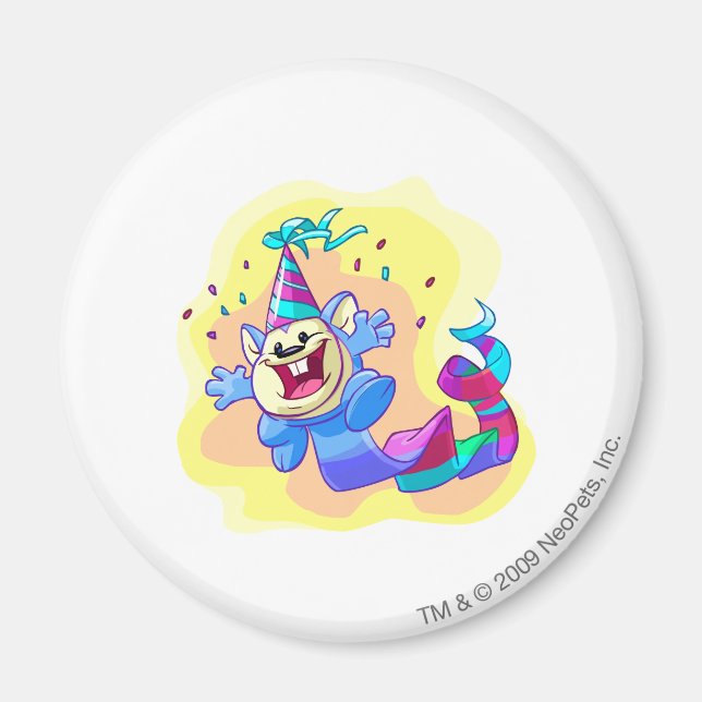 Birthday Meerca Magnet (Framsidan)