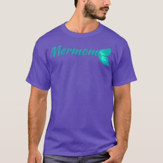 Birthday Mermamma Birtday Party Gift Idea T Shirt
