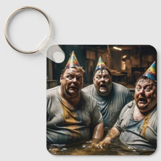 Birthday Mess – Funny Keychain Nyckelring