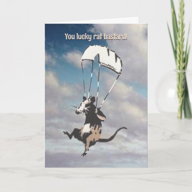 Birthday Mishaps Card Kort (Framsida)