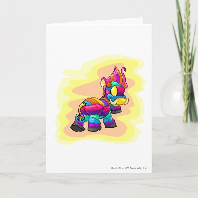 Birthday Moehog Kort (Framsida)