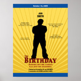Birthday Movie Poster (Boy)