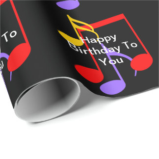 Birthday Music Notes  Presentpapper