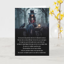 Birthday Mystical Magical Raven and Woman