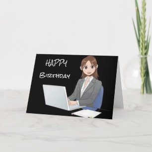BIRTHDAY ÖNSKEMÅL FÖR MIN FAVORITE "CO-WORKER" KORT