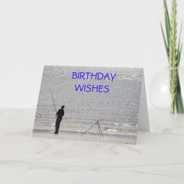 BIRTHDAY ÖNSKEMÅL KORT (Framsida)