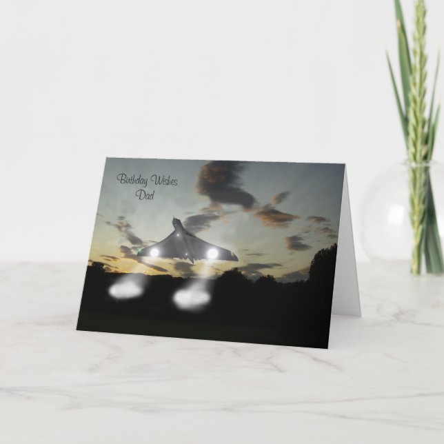 , Birthday Önskemål Pappa Kort (Framsida)