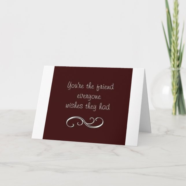 **BIRTHDAY ÖNSKEMÅL** TILL MIN MYCKET **BÄSTA VÄNN KORT (Framsida)