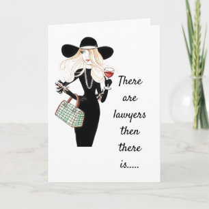 BIRTHDAY ÖNSKEMÅL TO *BEST LAWYER* CARD KORT