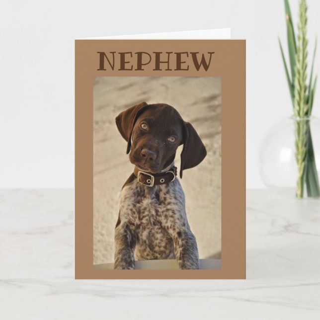 BIRTHDAY ÖNSKEMÅL TO **NEPHEW** CARD KORT (Framsida)