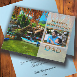 Birthday Pappa Mismaloya River 0331 Kort