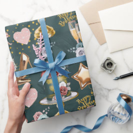 Birthday Pattern Presentpapper