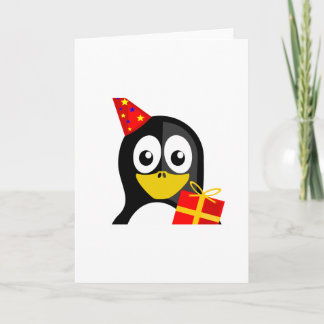Birthday Penguin Kort