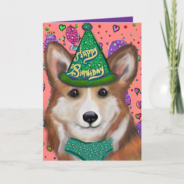 BIRTHDAY PETS KORT (Framsida)