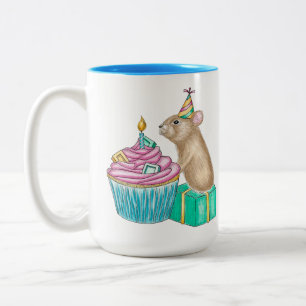 Birthday Pika Cupkaka Mugg