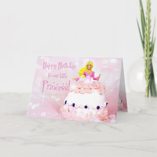 Birthday Princess - Doll Cake Fantasy Kort