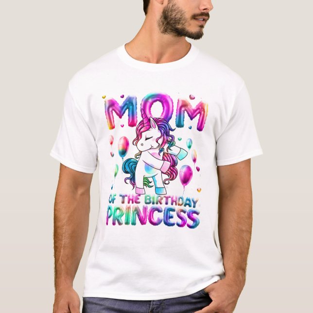 Birthday Princess Girl T Shirt (Framsida)