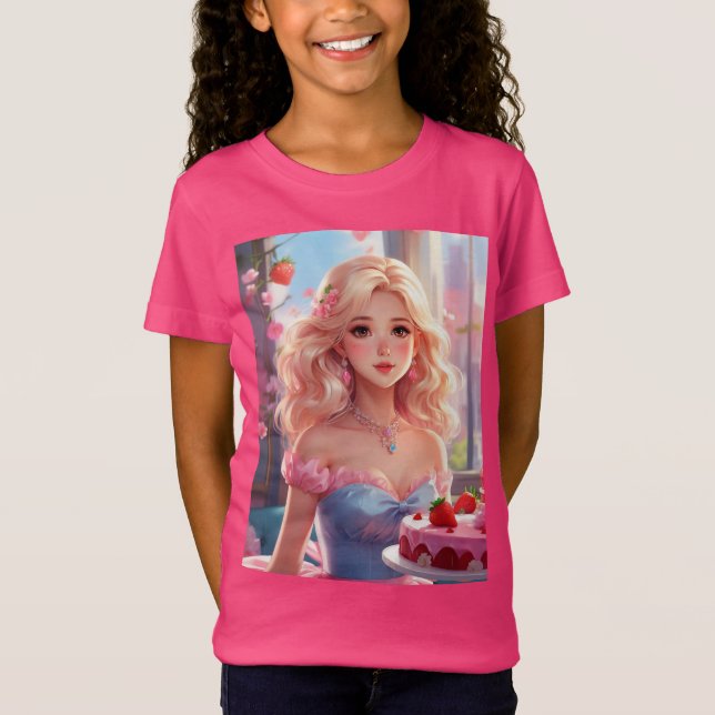 Birthday princess t shirt (Framsida)
