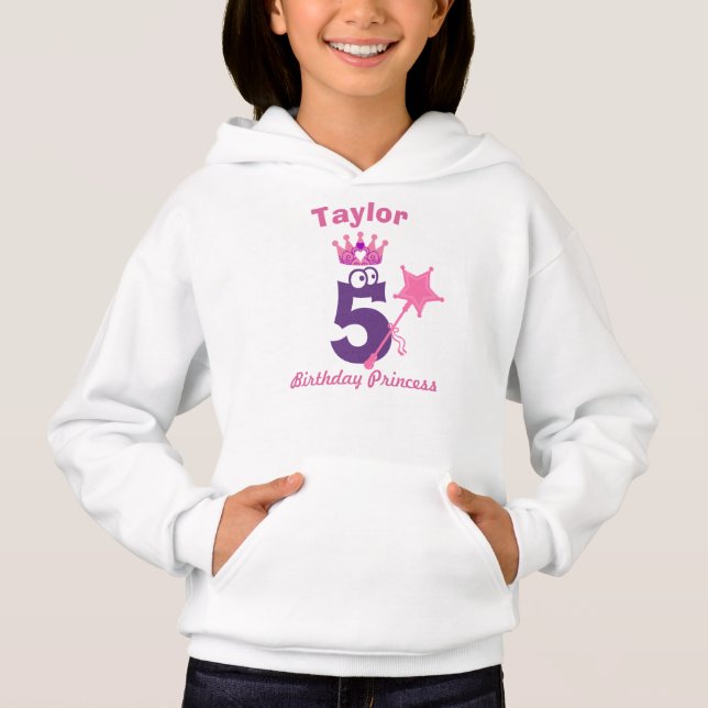 Birthday Princess T Shirt (Framsida)