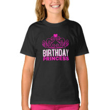 Birthday Princess Tiara T-Shirt