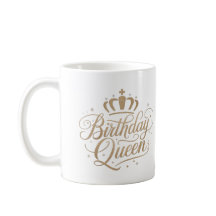 Birthday Queen Coola Trend Gift Mugg