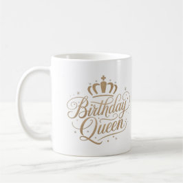 Birthday Queen Coola Trend Gift Mugg