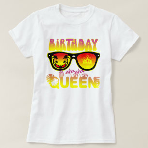 Birthday Queen Design T Shirt