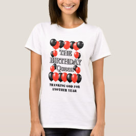 BIRTHDAY QUEEN T SHIRT