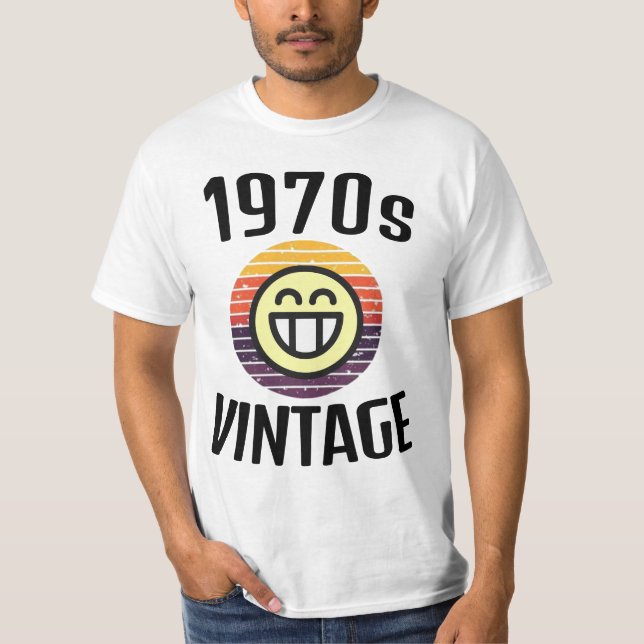 BIRTHDAY RETRO T-Shirt 1970 (Framsida)