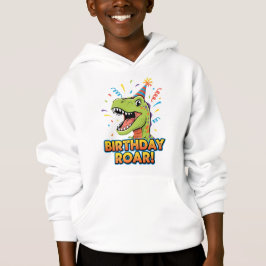 Birthday Roar Cute Dinosaur Birthday Party Design T Shirt