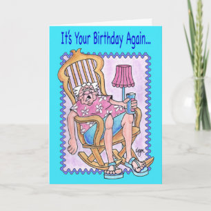 BIRTHDAY ROCKER Birthday Card Kort
