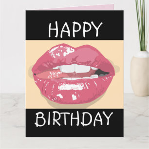 BIRTHDAY ROMANTIC LÄPPAR för make Greeting Card Kort
