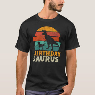 Birthday saurus Trex Dinosaur Birthday Saurus Fami T Shirt