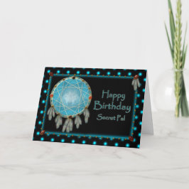 BIRTHDAY - SECRET PAL - DREAMCATCHER KORT
