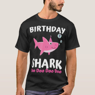 Birthday Shark Matching Family s Birthday Shark T Shirt