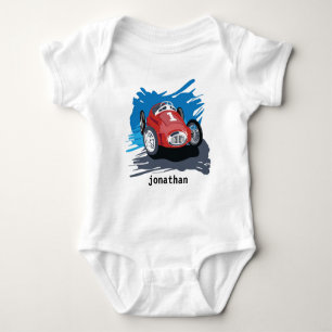 Birthday Shirt - Tävling Car Shirt Tee Shirt
